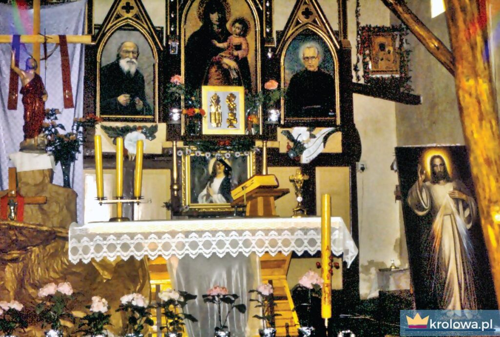 Portret bł. Bartola Longo w ołtarzu