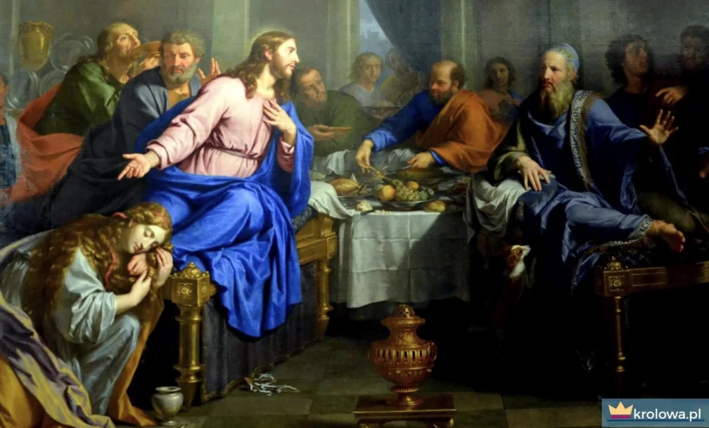 "Posiłek u Szymona" (Philippe de Champaigne, 1656)