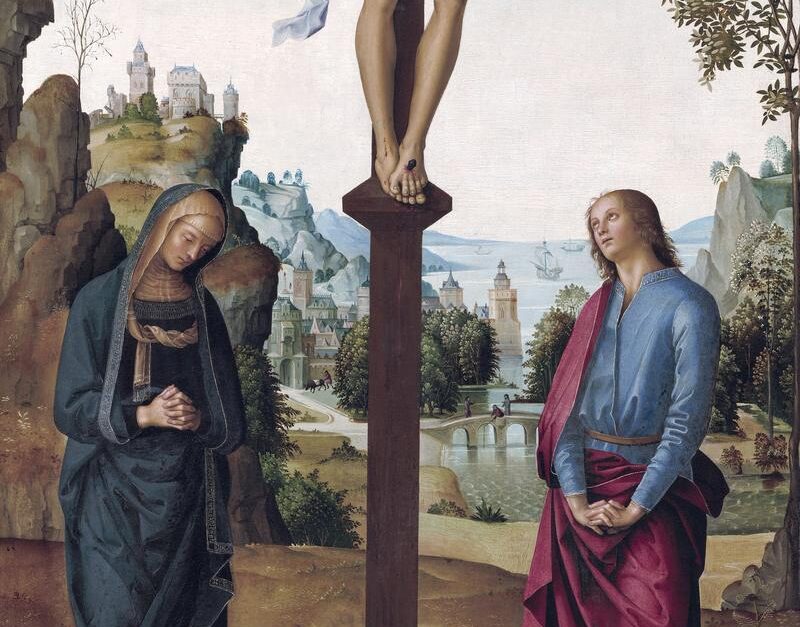 Ukrzyżowanie, Pietro Perugino 1482 r.