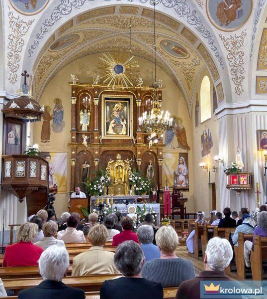 Nabożeństwo w kościele pompejańskim