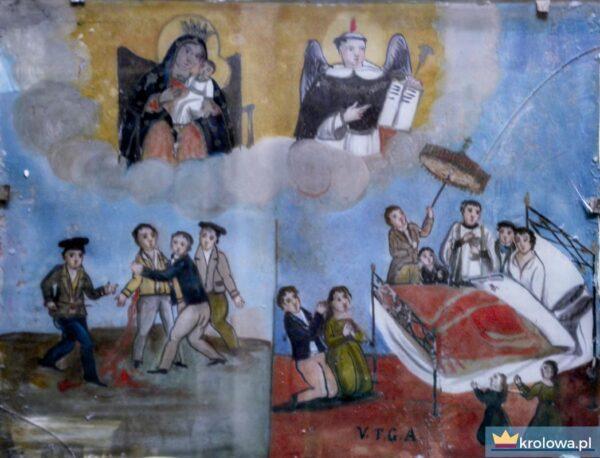 Malowidło w kościele na Montevergine © Red.