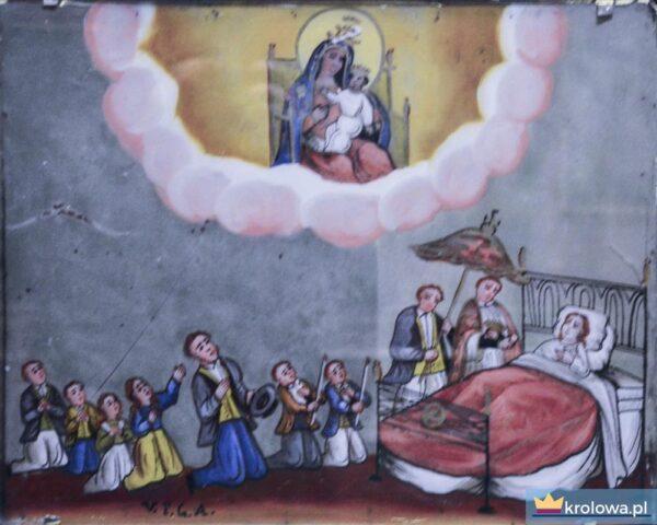 Malowidło w kościele na Montevergine © Red.