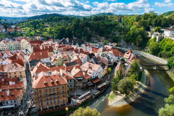 Miasteczko w Czechach