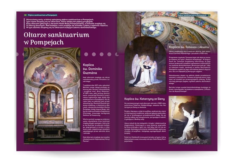 Ołtarze sanktuarium w Pompejach - Michał Jaworowski, Marek Woś