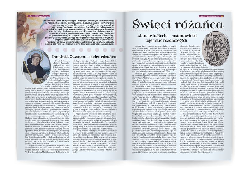 Święci różańca - Renata Sikora