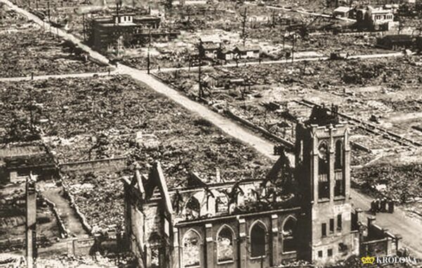 Hieroszima po wybuchu bomby