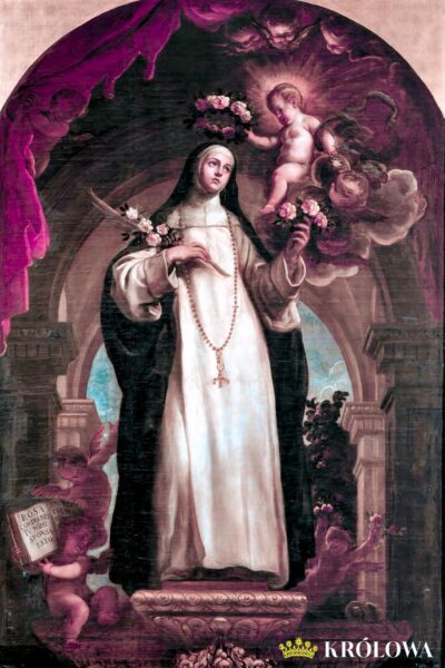 Claudio Coello, Święta Róża z Limy, olej na płótnie, 1683 rok