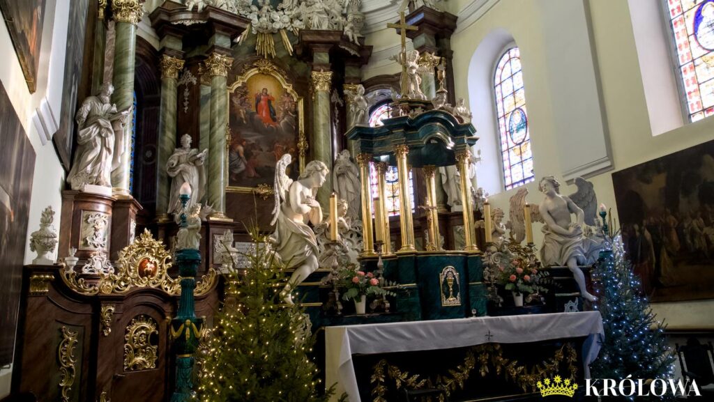 Ołtarz główny w Gidlach