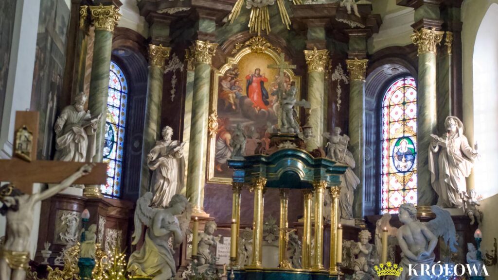 Ołtarz główny w Sanktuarium w Gidlach