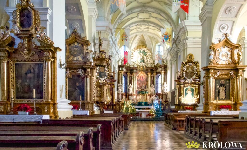 Nawa główna w Sanktuarium w Gidlach