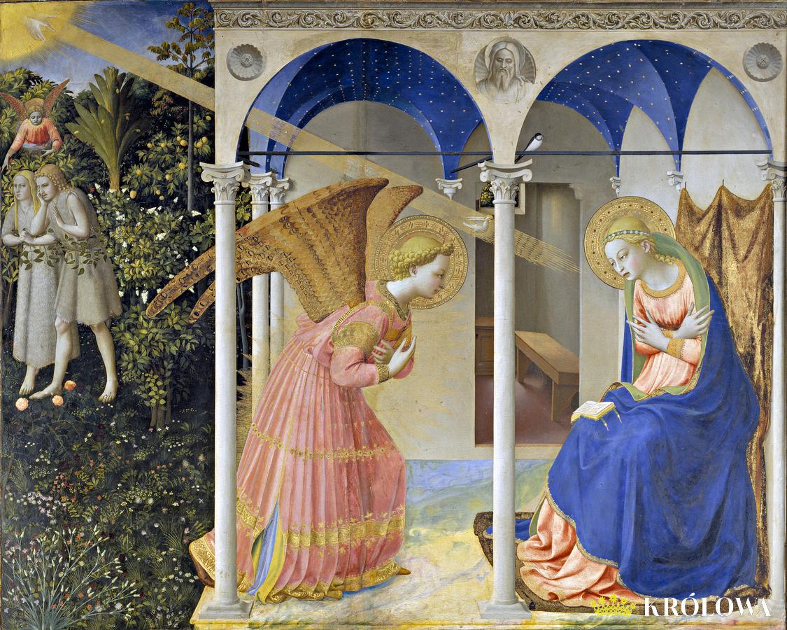Fra Angelico: Zwiastowanie (ok. 1430-1432 r.)
