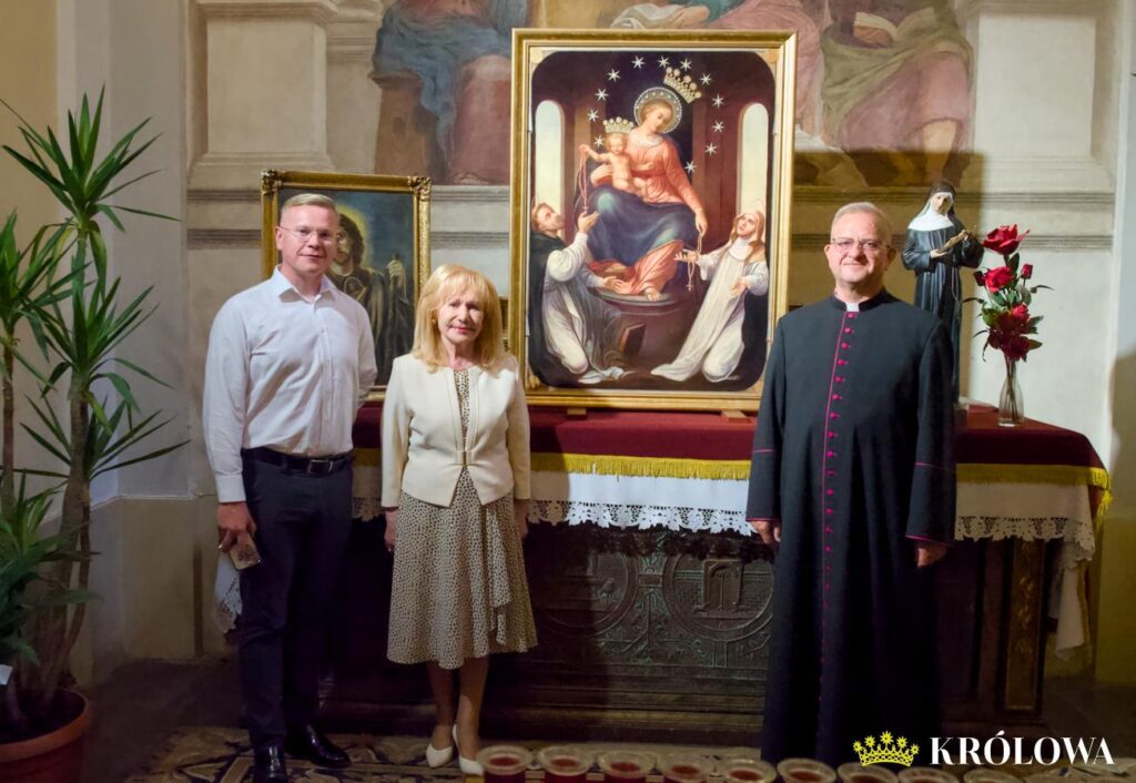 Ks. Mariusz Szymanik, Halina Ulińska oraz ks. Leszek Gardziński