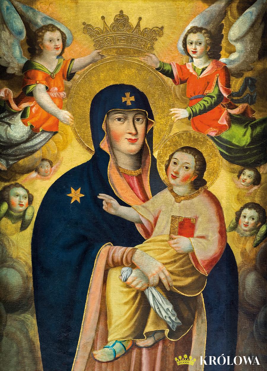 Obraz Matki Bożej bez sukienki