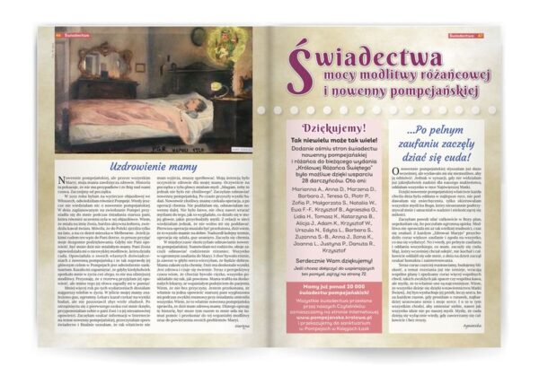 Świadectwa nowenny pompejańskiej