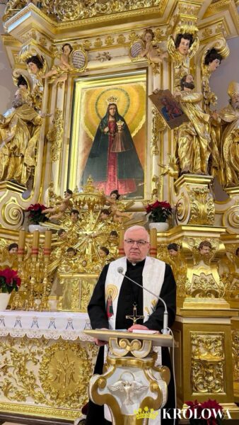 Ojciec Krzysztof Borodziej w kodeńskim sanktuarium