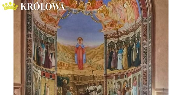 Fragment ołtarza głównego w kościele w Ein Kerem