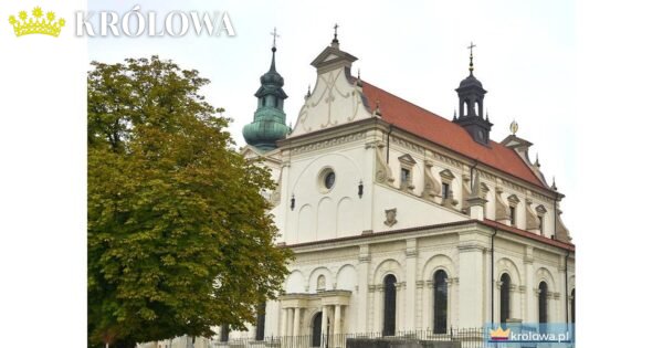 Fasada katedry w Zamościu