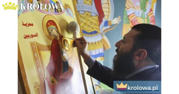 Autor ikony ksiądz Spiridon Kabbasz